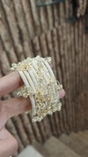 Kashmiri Ghungroo Bangles With Moti Work Wholesale In India